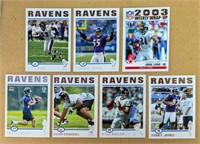 2004 Topps 1st Edition Ravens Lewis Suggs RC