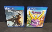 PS4 TITANFALL 2 AND SPYRO