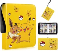 Pokemon Pikachu Eevee Binder Card