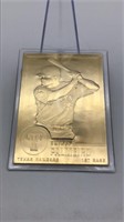 Rafael Palmeiro 22kt Gold Baseball Card Danbury