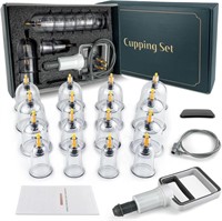 DEFUNX Cupping Set 16 Cups - Cupping Kit for Massa