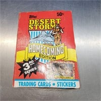 Desert Storm Homecoming Trading Cards - Open Box