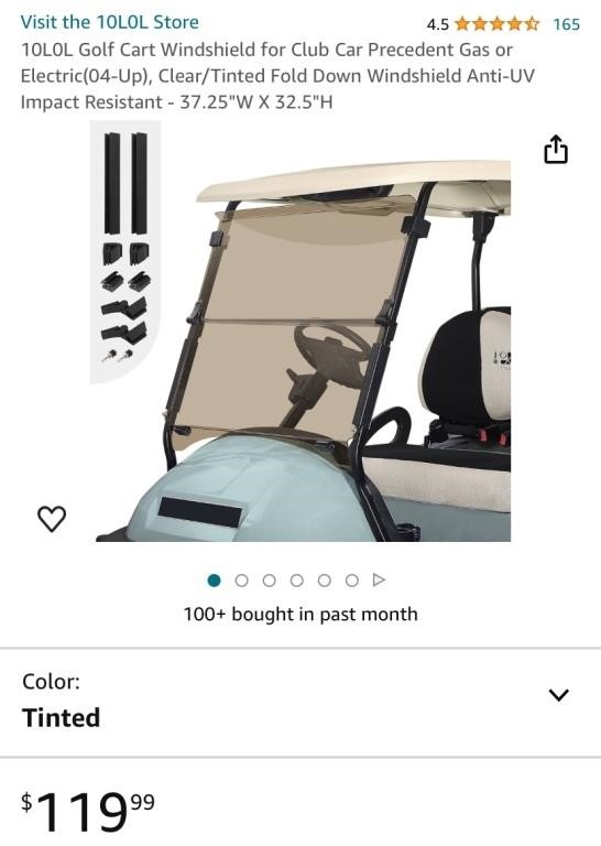 Golf Cart Windshield (Open BOX)