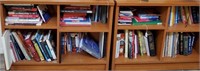 8 Shelves Worth Of Books And Maps