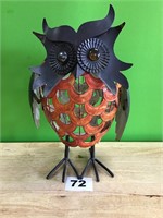 Metal Owl Garden Decoration