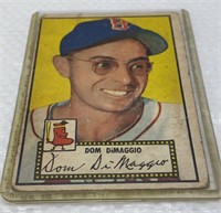 Topps 1952 Dom DiMaggio baseball cards