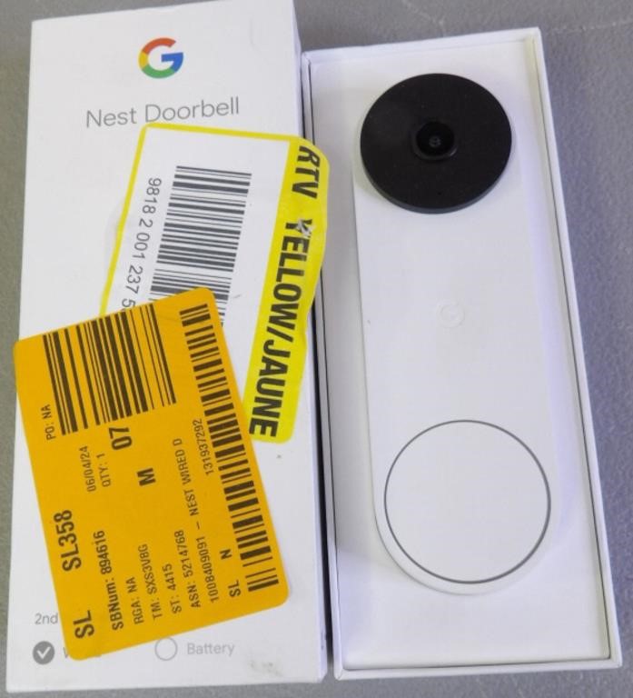 Google Nest Doorbell