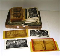 Approx. (200) Vintage stereoscopic slides with