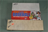 3 Fleer Baseball Trading cards complete sets: 1982