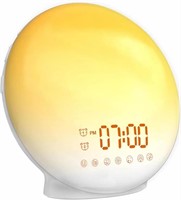 NEW! Wake up Light, Smart Sleep Alarm Clock for
