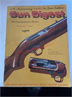 1961 Anniversary Gun Digest 352 Gun Book  (living