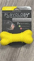 Playology Solid Rubber Chicken Scent Bone