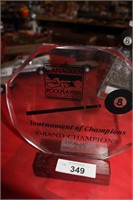 TOURNAMENT OF CHAMPIONS POOL TROPHY