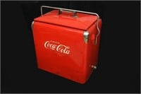 Original 1950s Coca Cola Picnic Cooler cw