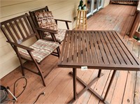 High top patio table and chairs