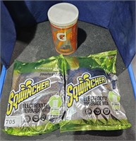 2 Bags of Powdered Sqwincher Electrolyte Drink &