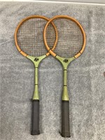 Pair of 1960s Badmitten Rackets
