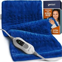 GENIANI XL Heating Pad for Back Pain & Cramps