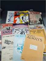 1920s-30s Sheet Music