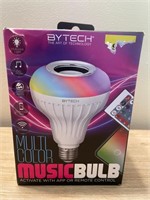 Bytech - LED Wireless Multi-Color Music Bulb