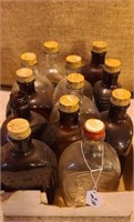 Lot of (12) Vintage Syrup Bottles