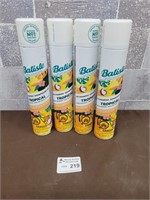 4 Batiste tropical dry shampoo 210g