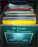 Large Assorted Lp Album Sets & Records Box Lot