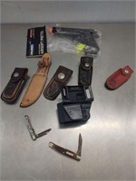 Knives, holster and airsoft