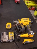 DeWalt 20V coil roofing nailer,& DeWalt USB