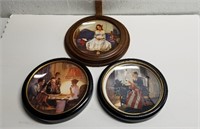 Norman Rockwell Collector Plates. Waiting