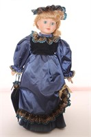 Collector's Porcelain Head Doll