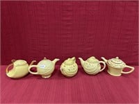 Hall China, 3 Teapots: