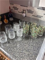 Kitchen drinkware/glasses