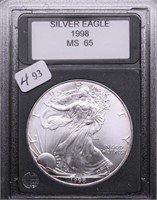 1998 SILVER EAGLE GEM