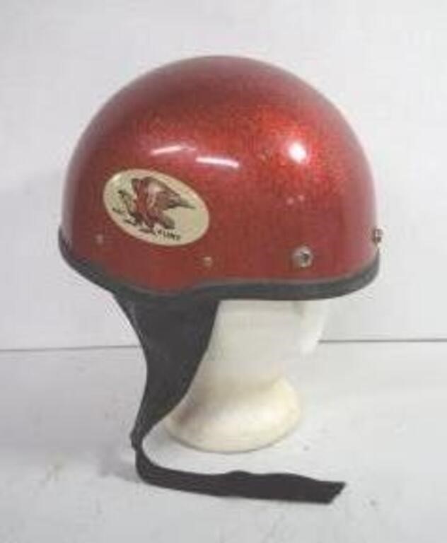 ASC Fury Biker's Helmet with Strap