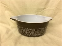 Pyrex WOODLAND BROWN Casserole Dish no lid