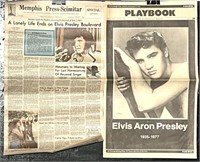 Elvis, Newspapers