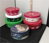 Christmas Tins & Containers