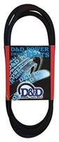 D&D PowerDrive 3L330 V Belt, 3L, Rubber, 3/8" x 3