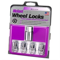 McGard 24137 Chrome Cone Seat Wheel Locks (M12 x 1