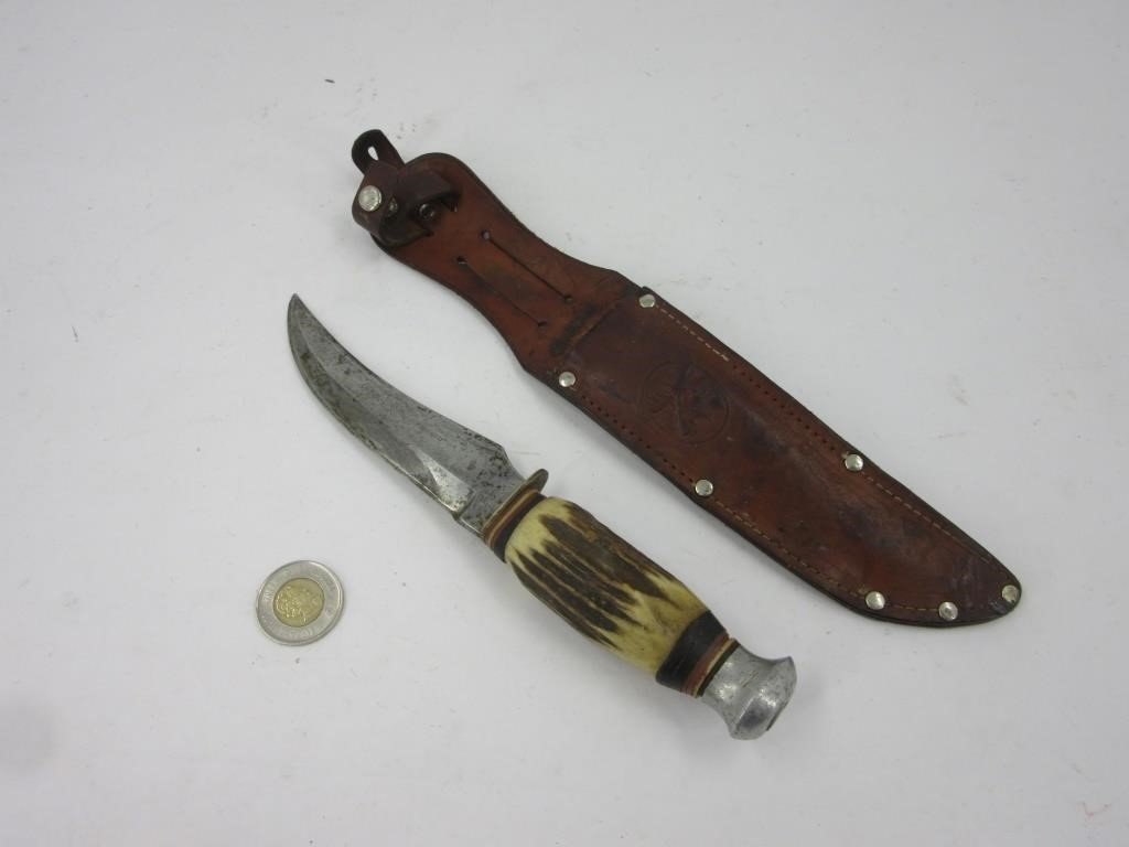 couteau de chasse vintage, Original Buffalo