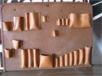 Leather tool organizer