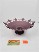 Westmoreland Lilac Mist Ring & Petal Flared Bowl