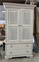 Large Oak Armoire.