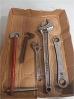 Large crescent wrench and more