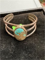 Sterling Turquoise Bracelet