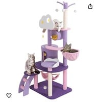 Cute Cat Tree Tower 65inch