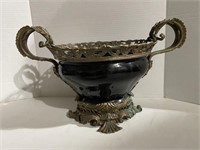 Bronze & Porcelain Center Piece