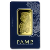 50g Gold Bar - Pamp Suisse Fortuna Veriscan