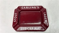 Carling red cap ale ashtray